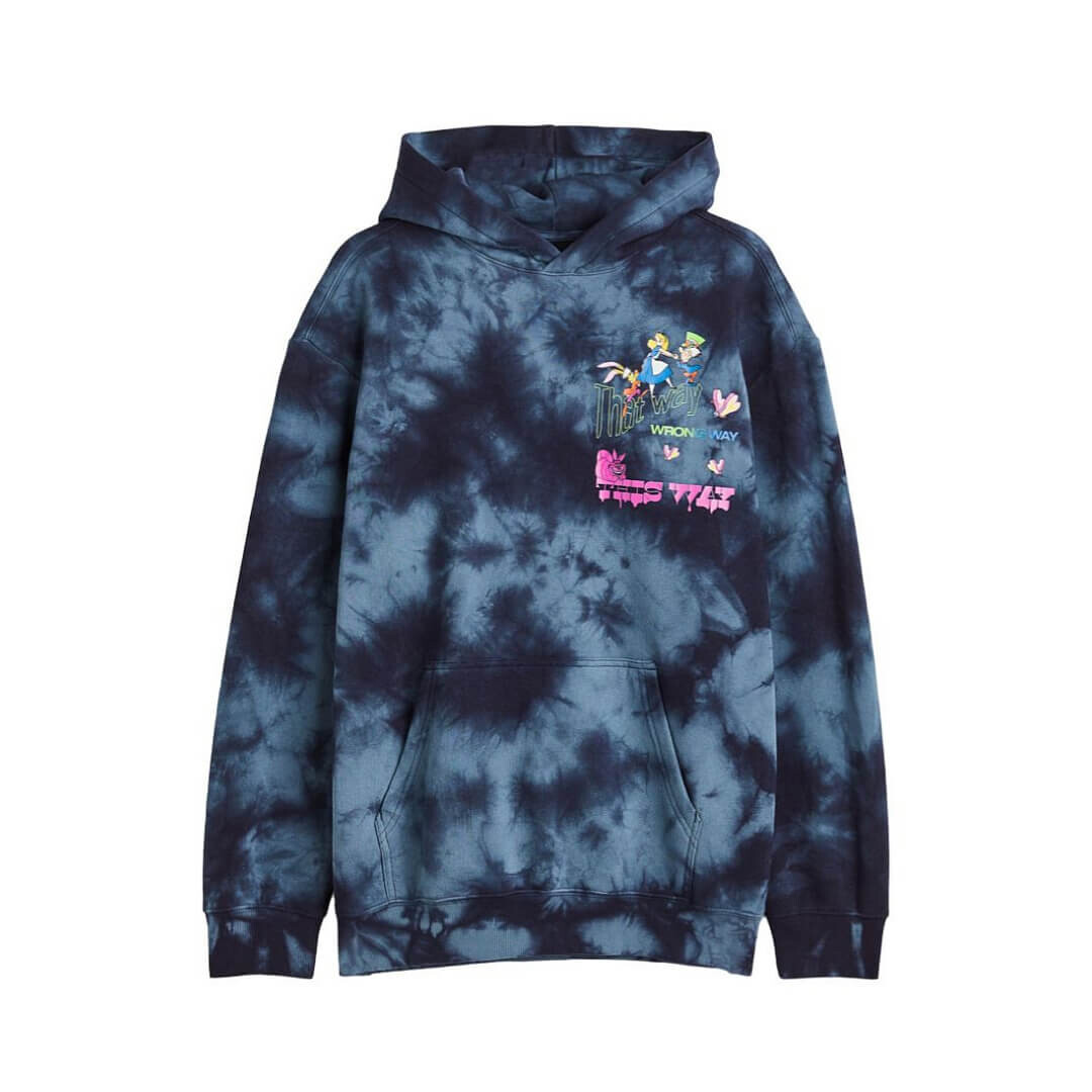 

Толстовка H&M Relaxed Fit Alice in Wonderland, темно-синий