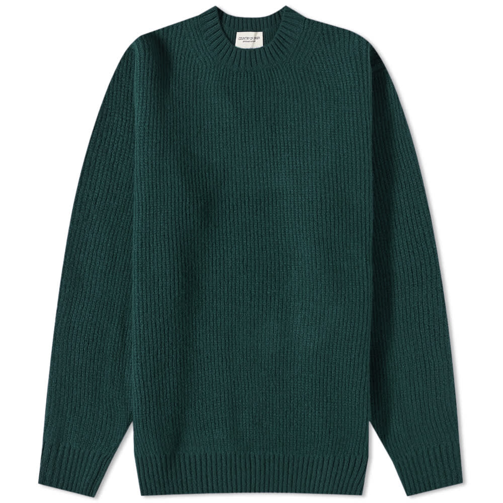 

Джемпер Country Of Origin Ribbed Crew Knit, Зеленый