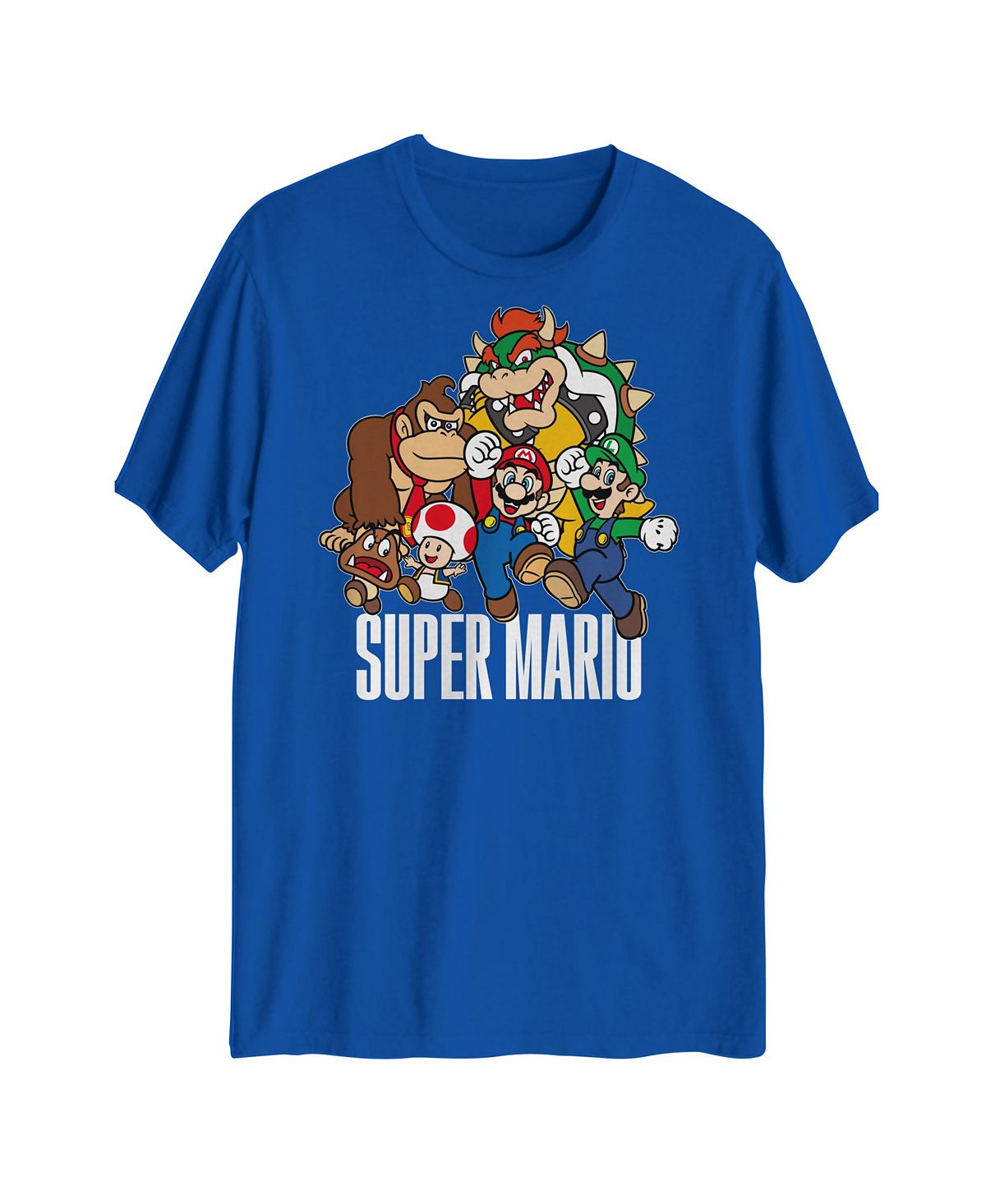 Мужская футболка с рисунком super mario group Hybrid мужская футболка с рисунком микки hybrid серый