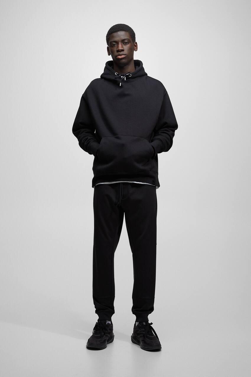 

Джоггеры с эластичной талией Pull&Bear, черный