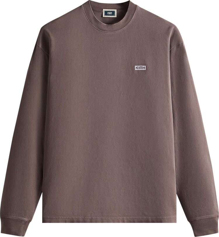 

Лонгслив Kith Long-Sleeve Lax Tee 'Monsoon', фиолетовый