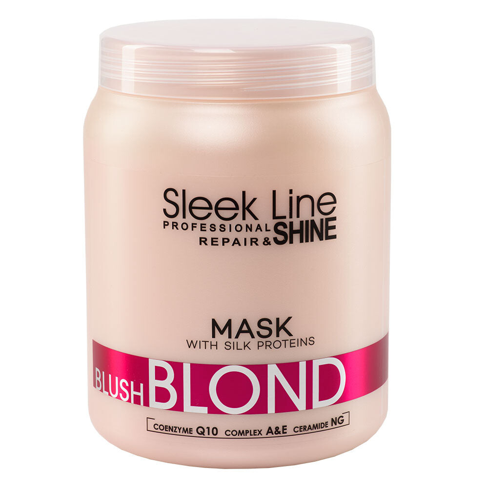 

Stapiz Sleek Line Blush Blond Mask маска для светлых волос с шелком 1000мл