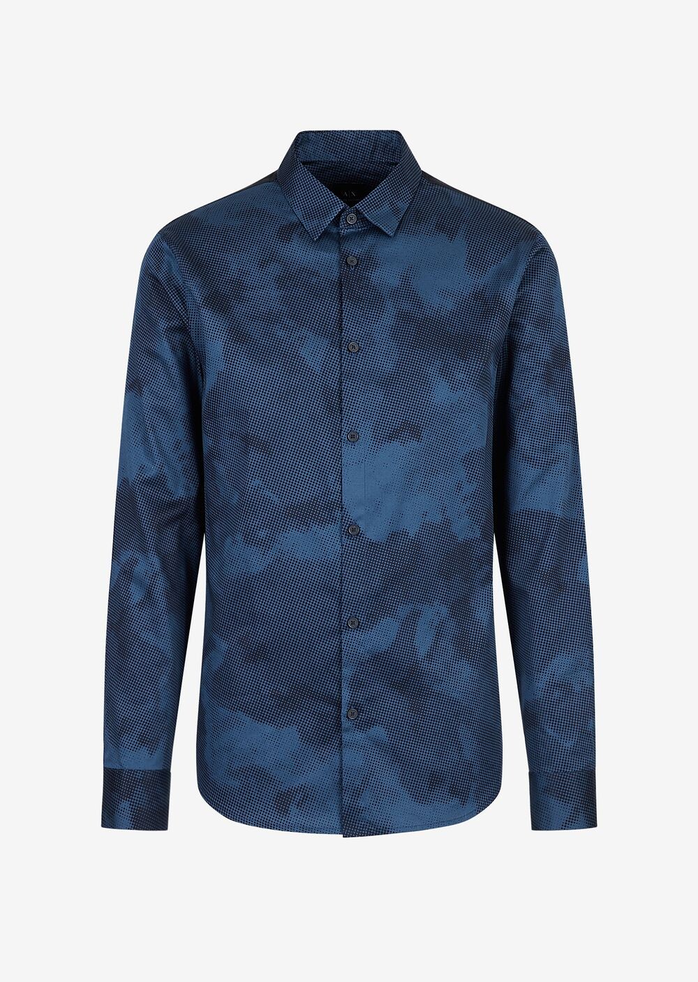 

Повседневные рубашка Armani Exchange, синий