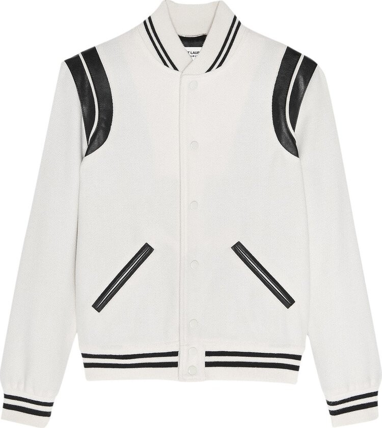 

Куртка Saint Laurent Teddy Jacket 'Naturel', кремовый