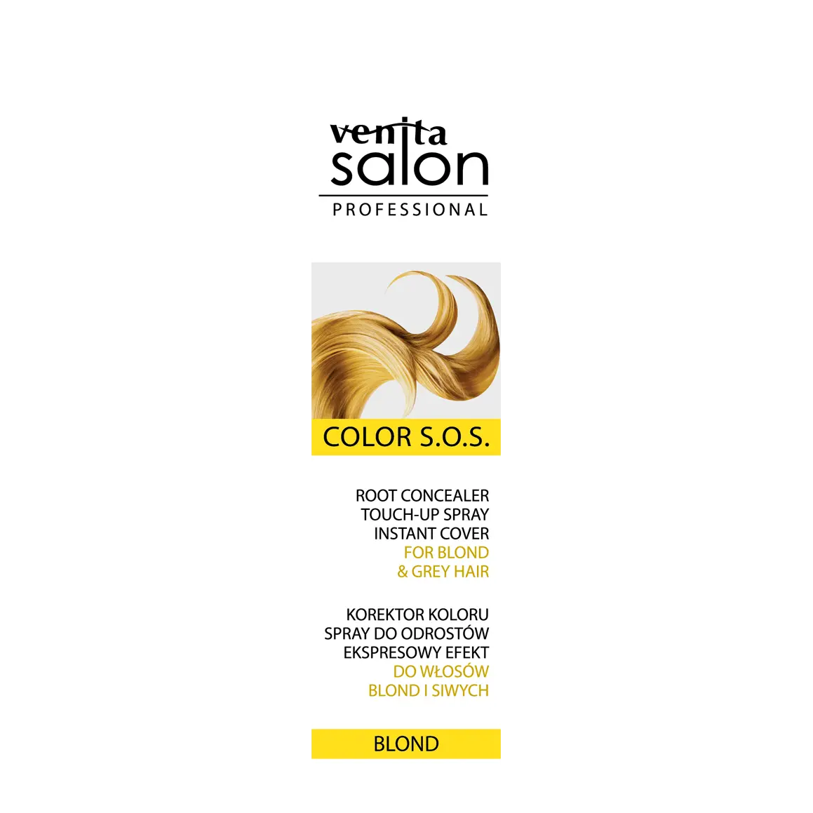 

Venita Salon корректор для ретуши блонда и седых корней, 75 мл