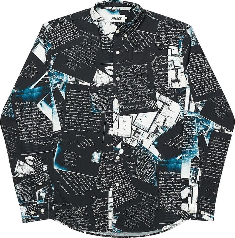 

Рубашка Palace Love Letter Shirt 'Black', черный