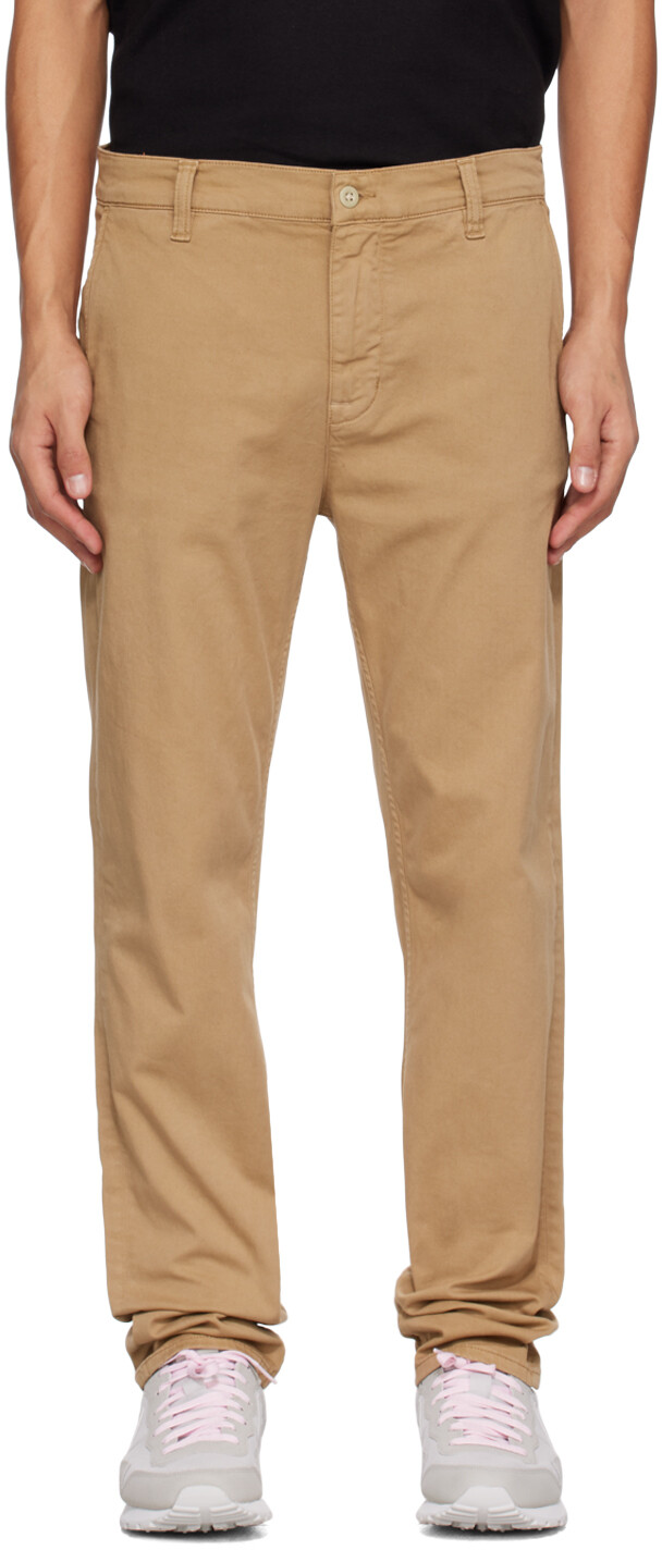 

Бежевые брюки Easy Alvin Nudie Jeans, Бежевый
