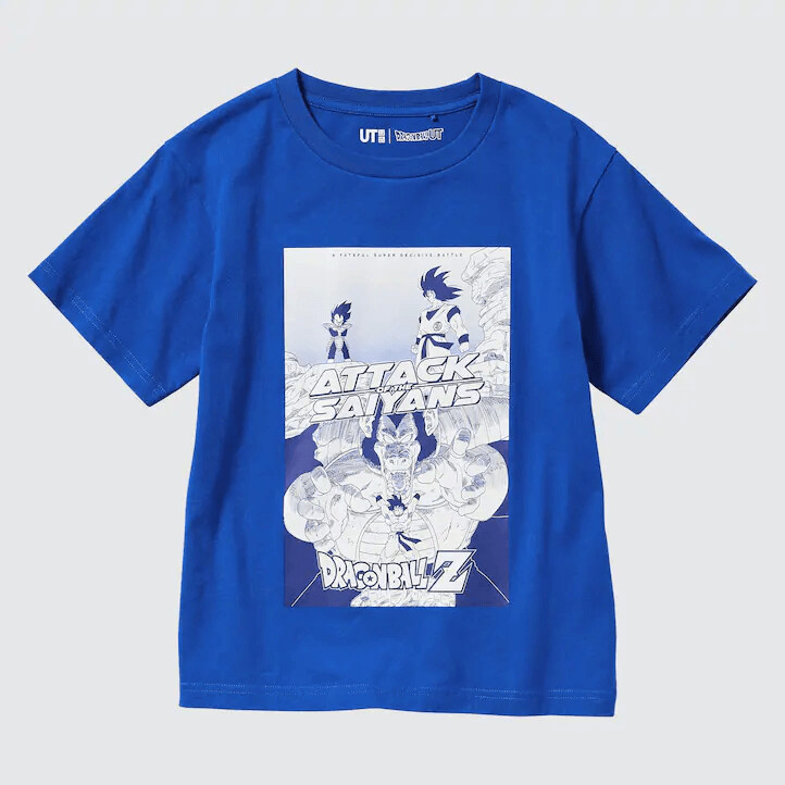 

Футболка детская Uniqlo UT Dragon Ball, синий