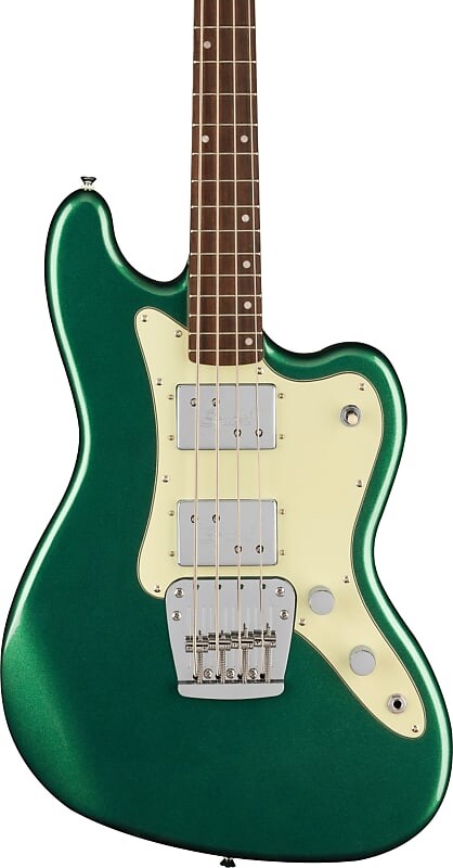 

Басс гитара Squier Paranormal Rascal Short-Scale Bass Guitar HH, Sherwood Green