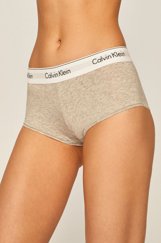 Трусики для мальчика Calvin Klein Underwear, серый трусы бикини женские calvin klein underwear цвет оливковый qf4975e tby размер s 42