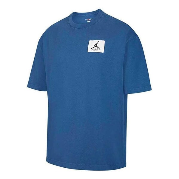 

Футболка Men's Jordan Logo Label Blue T-Shirt DZ0605-486, синий