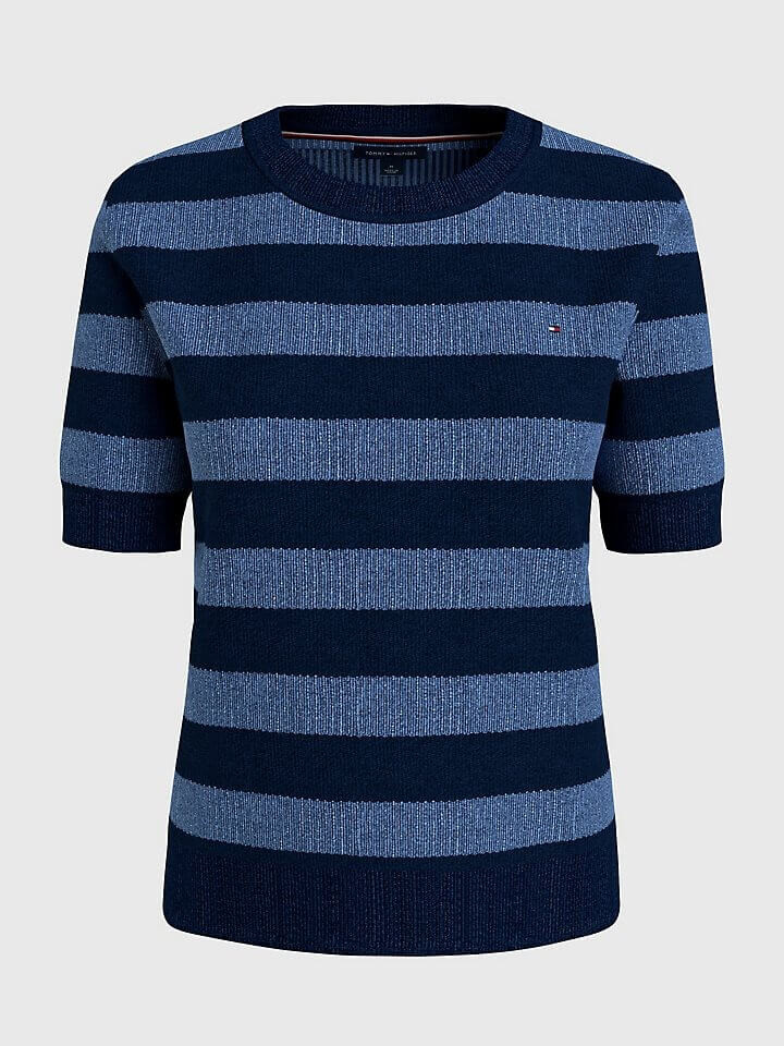 

Джемпер Tommy Hilfiger Short Sleeve Crewneck, темно-синий