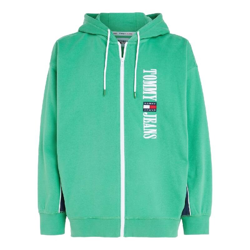 

Толстовка Tommy Hilfiger Retro Logo Oversized, зеленый