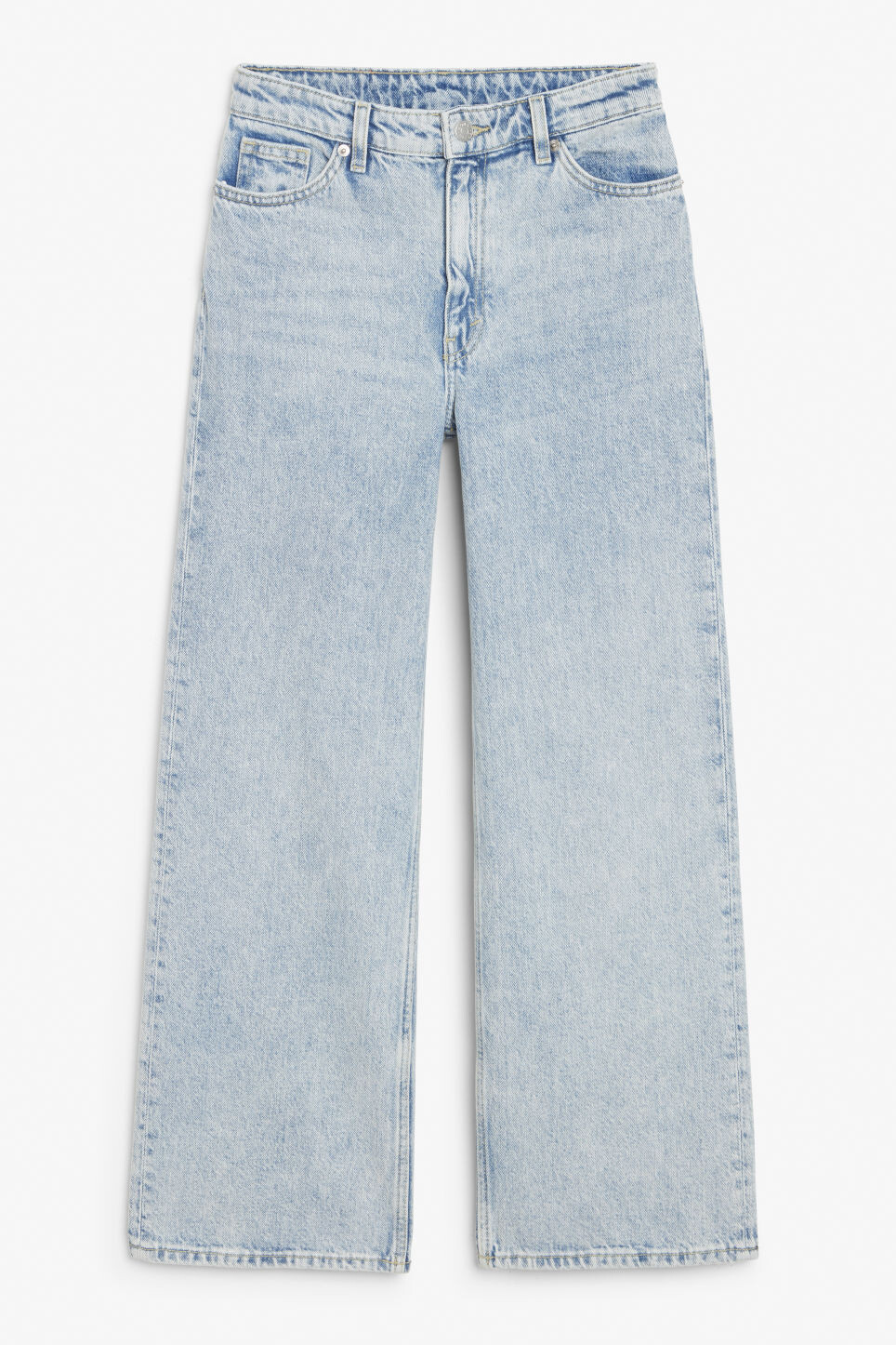 

Укороченные джинсы Monki Yoko, серый