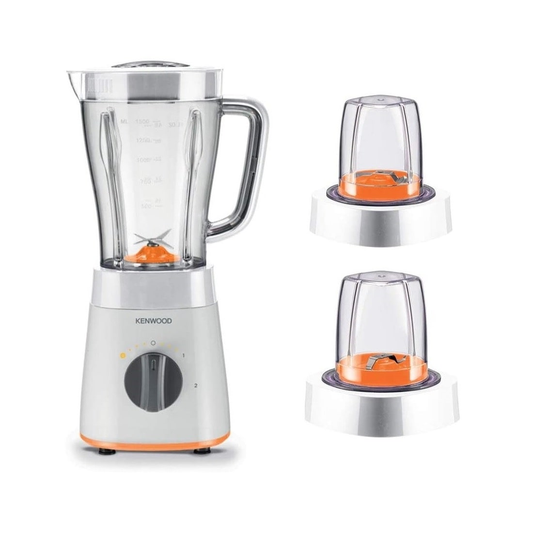 Блендер Kenwood Blender, BLP15.360WH, 500Вт, белый - фото