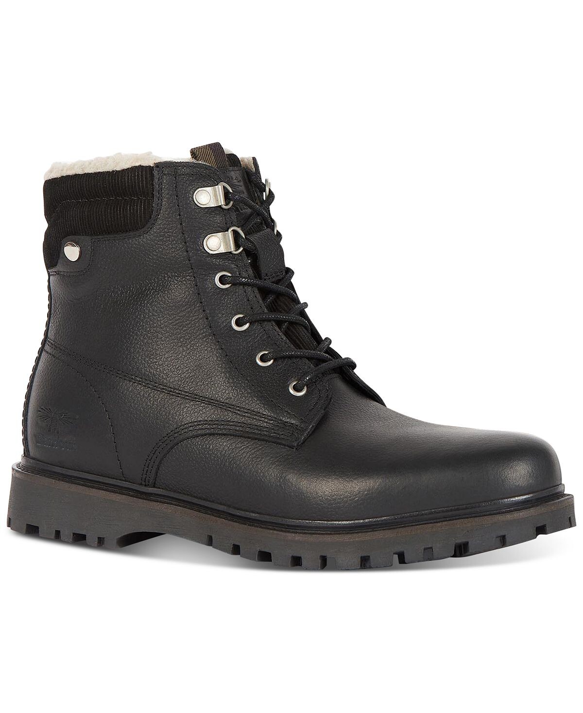 

Мужские водонепроницаемые ботинки дерби macdui на флисовой подкладке Barbour, черный