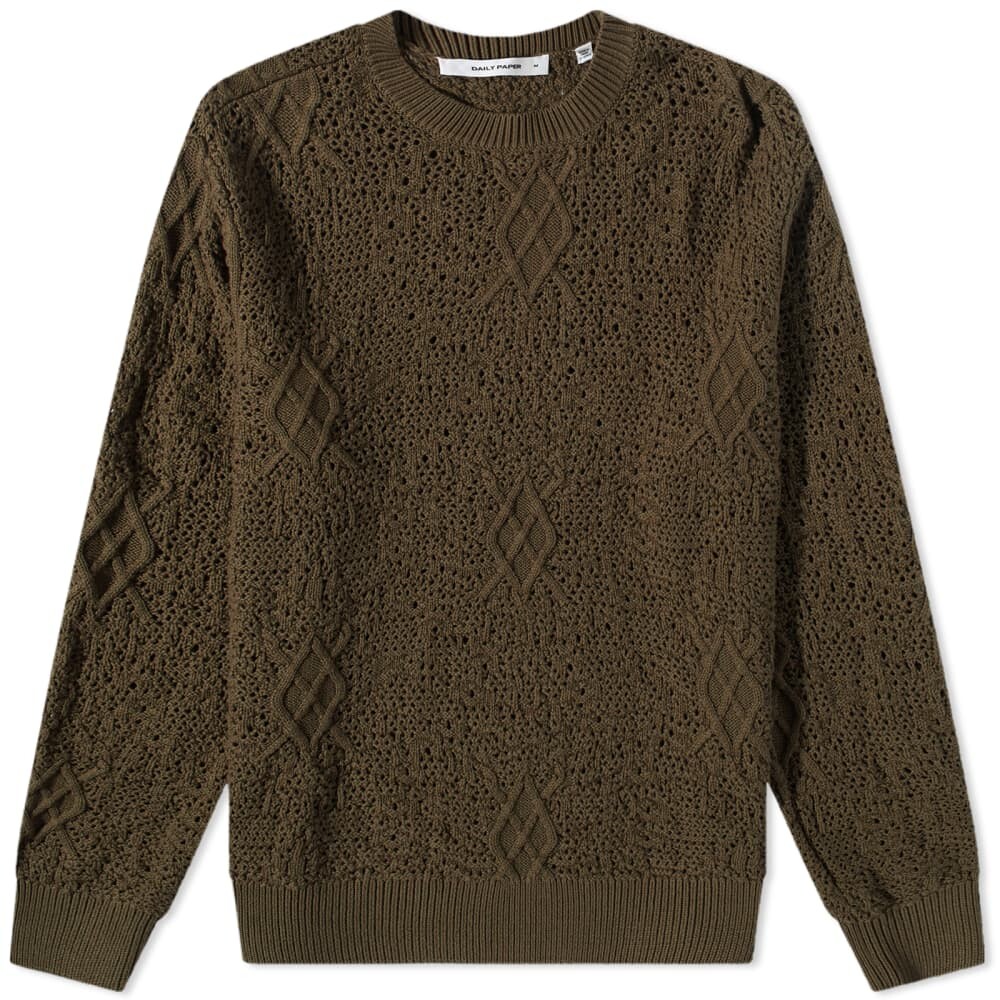 

Джемпер Daily Paper Shield Crochet Sweater, Коричневый