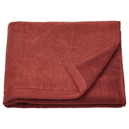 Полотенце банное Ikea Himlean, красный
