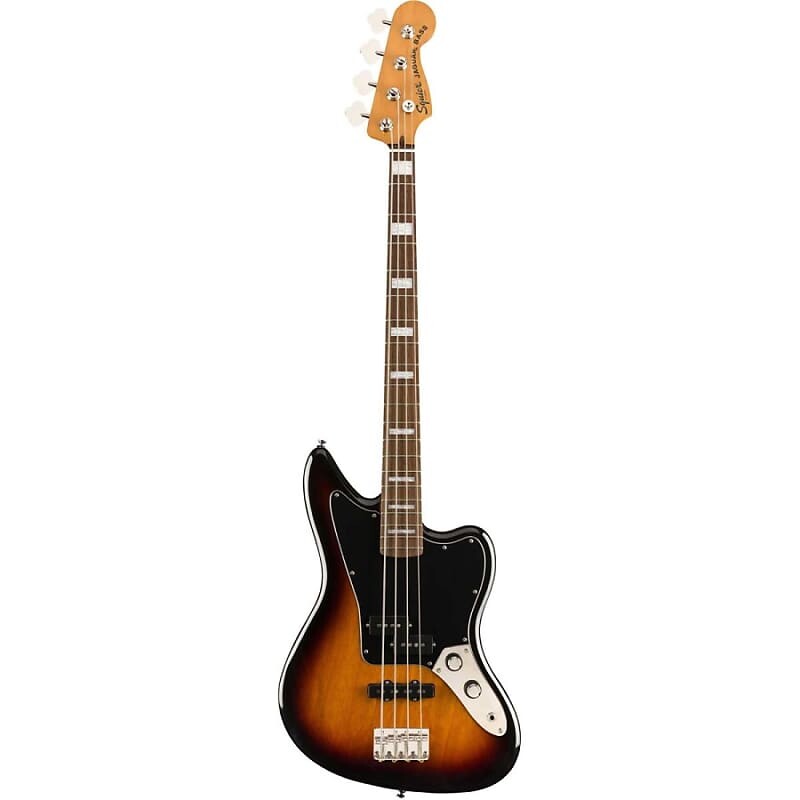 

Squier Classic Vibe Jaguar Bass 4-String Electric Bass - 3-Color Sunburst Classic Vibe Jaguar Bass - 3-Color Sunburst