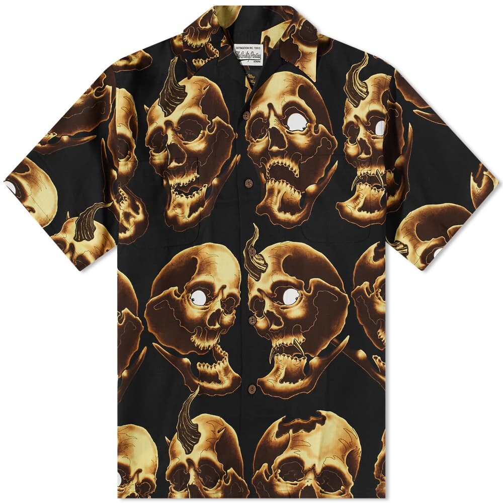 

Рубашка Wacko Maria 56 Tattoo Studio Anniversary Vacation Shirt