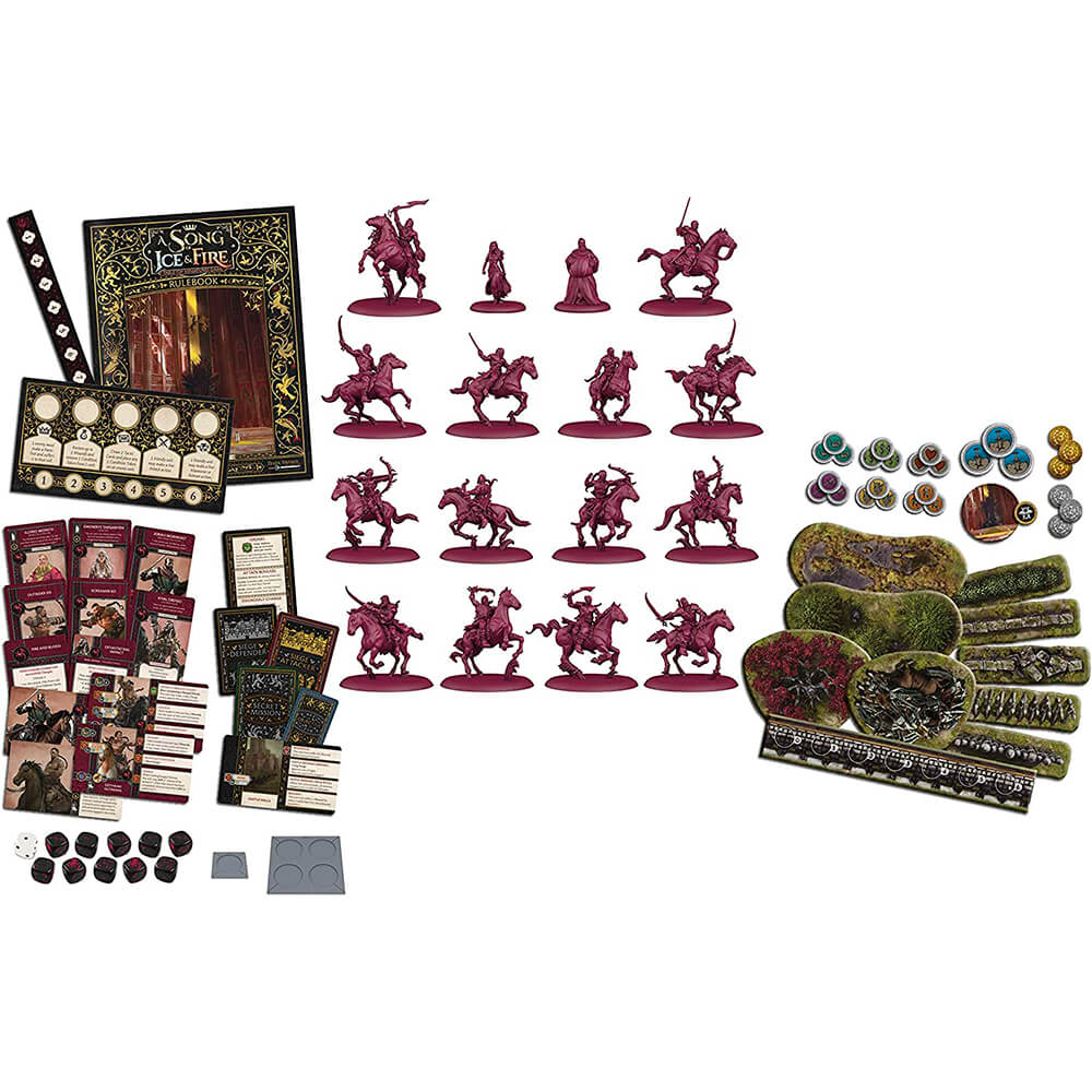 Настольная игра CMON A Song of Ice & Fire Tabletop Miniatures Game  Targaryen Starter Set – заказать с доставкой из-за рубежа через  онлайн-сервис «CDEK.Shopping»