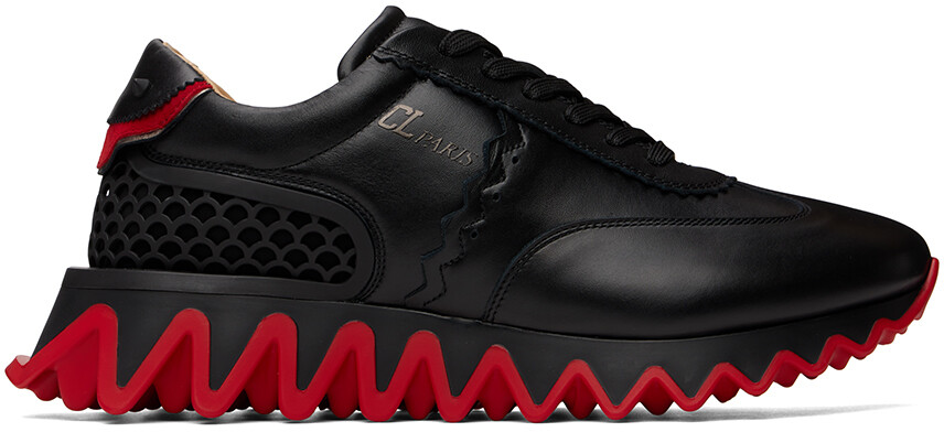 

Черные кроссовки Loubishark Christian Louboutin