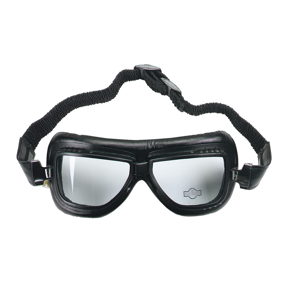 Мотоциклетные очки Booster Flying Tiger с логотипом, черный