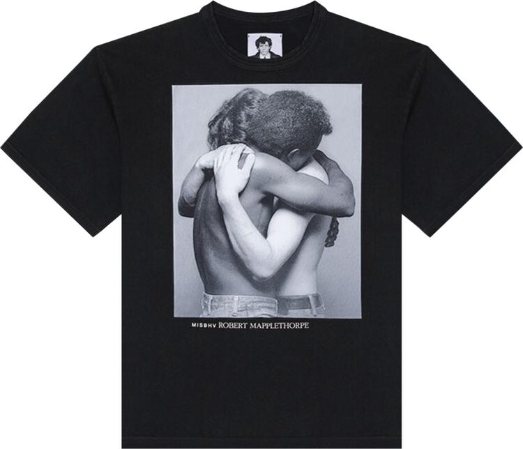 

Футболка MISBHV x Robert Mapplethorpe Embrace T-Shirt 'Black', черный