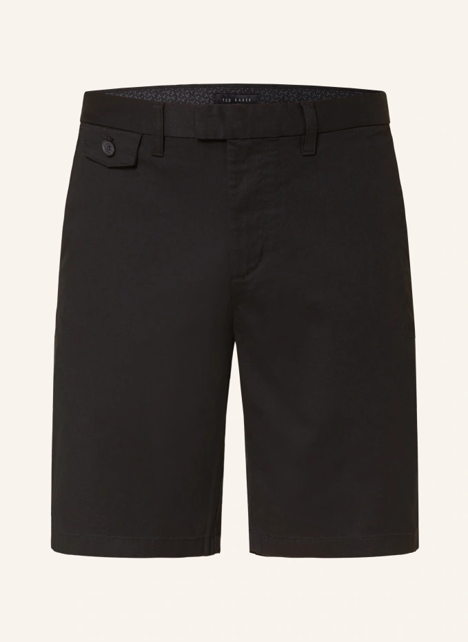 

Шорты-чиносы alscot Ted Baker, черный