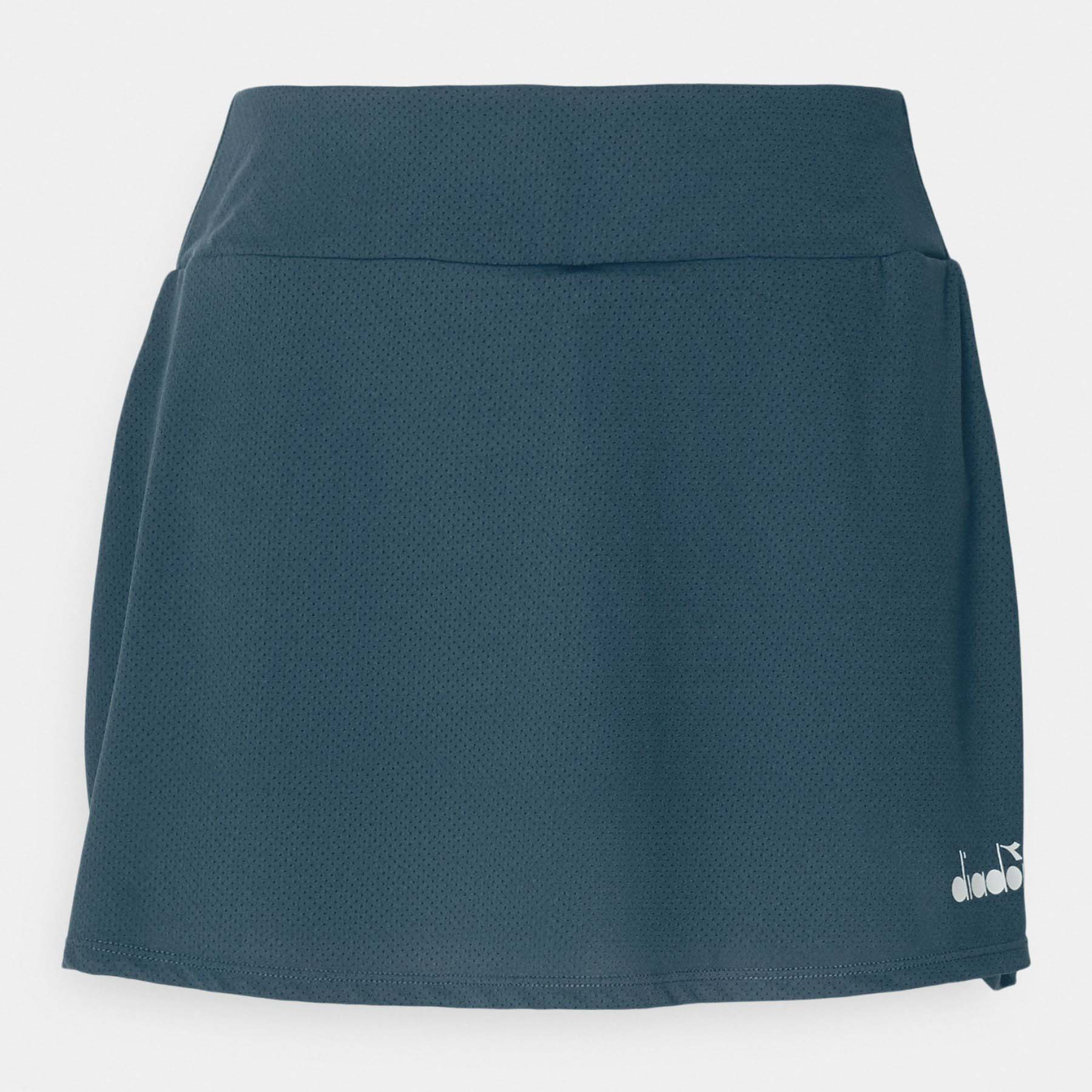 Спортивная юбка Diadora Core, зеленовато-синий юбка diadora размер l черный