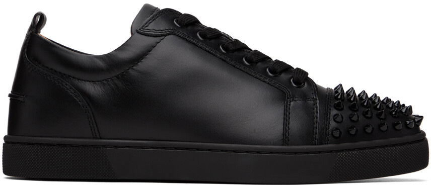 

Черные кроссовки Louis Junior Spikes Christian Louboutin
