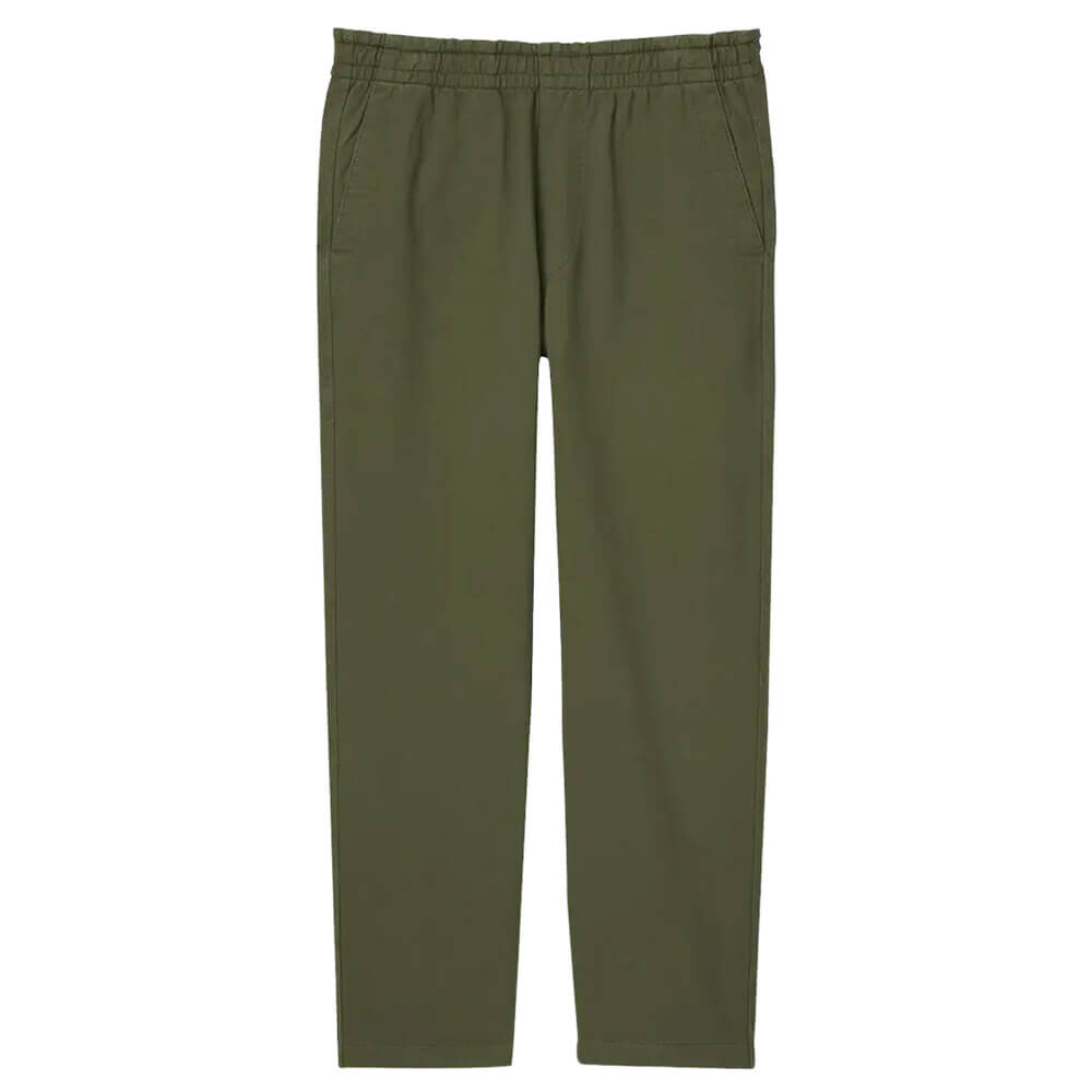 

Брюки Uniqlo Washed Jersey Ankle Length, темно-зеленый