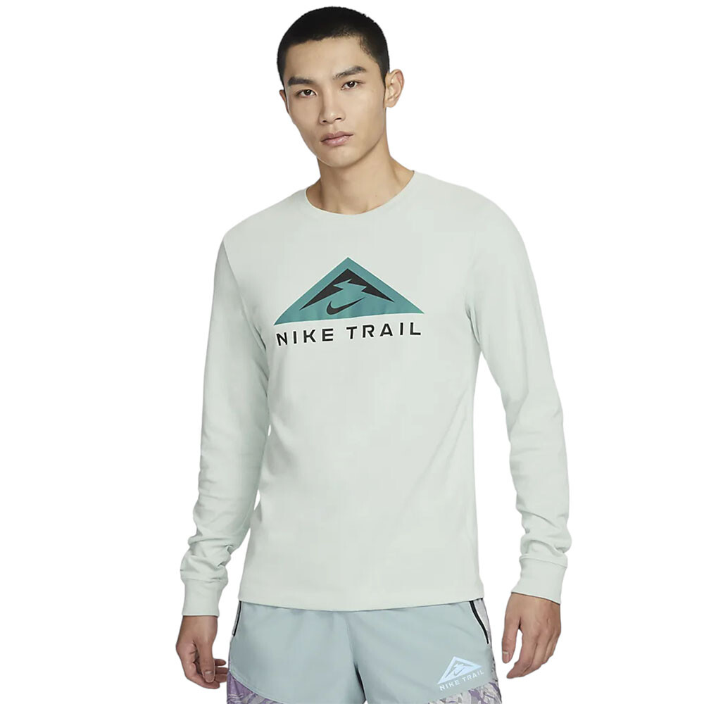 

Лонгслив Nike Dri-FIT, зеленый