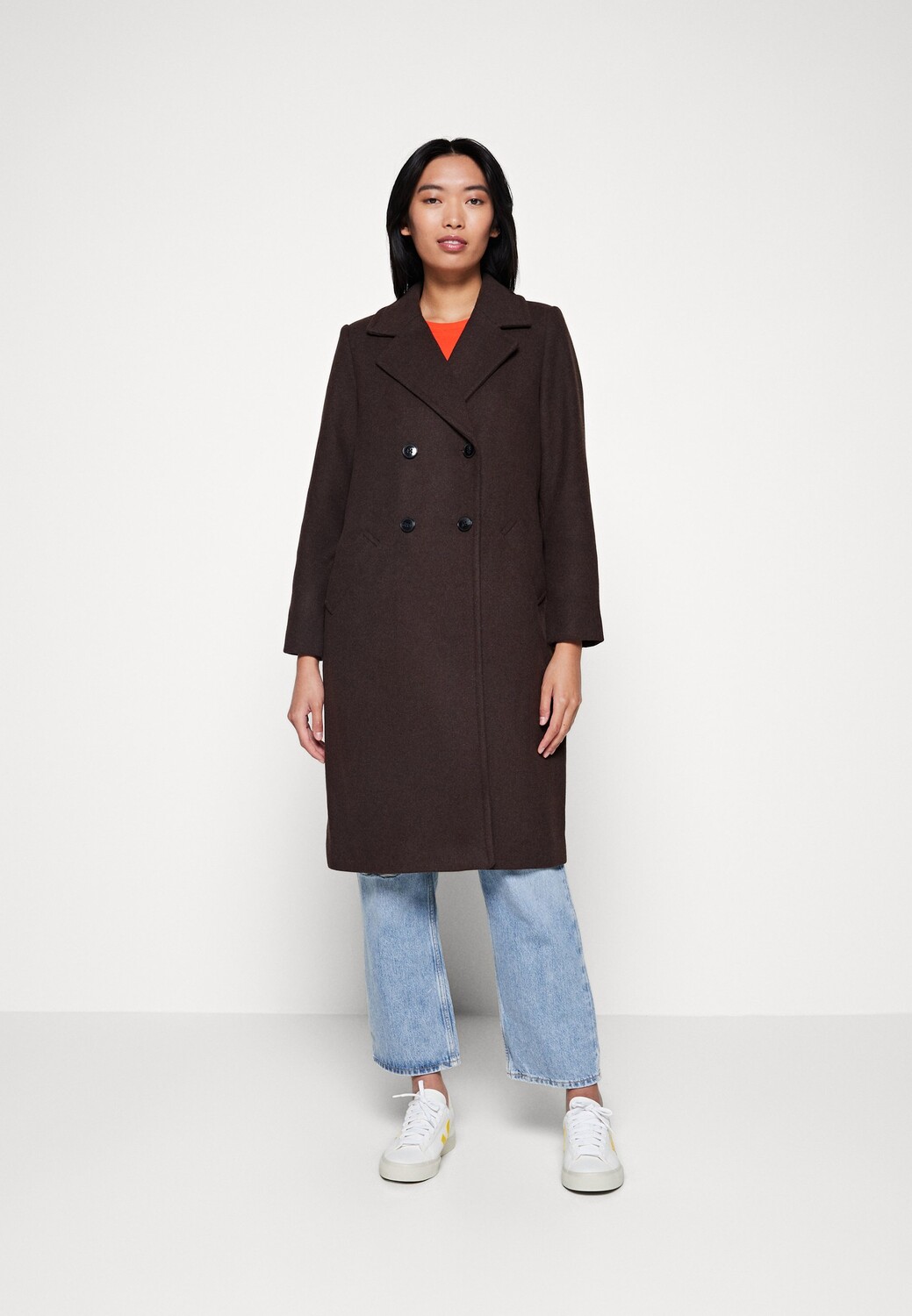 

Пальто классическое Vero Moda, кофеный, Коричневый