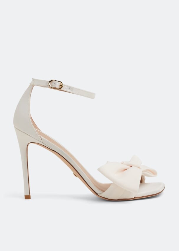 

Сандалии STUART WEITZMAN Nudistcurve Loveknot sandals, белый
