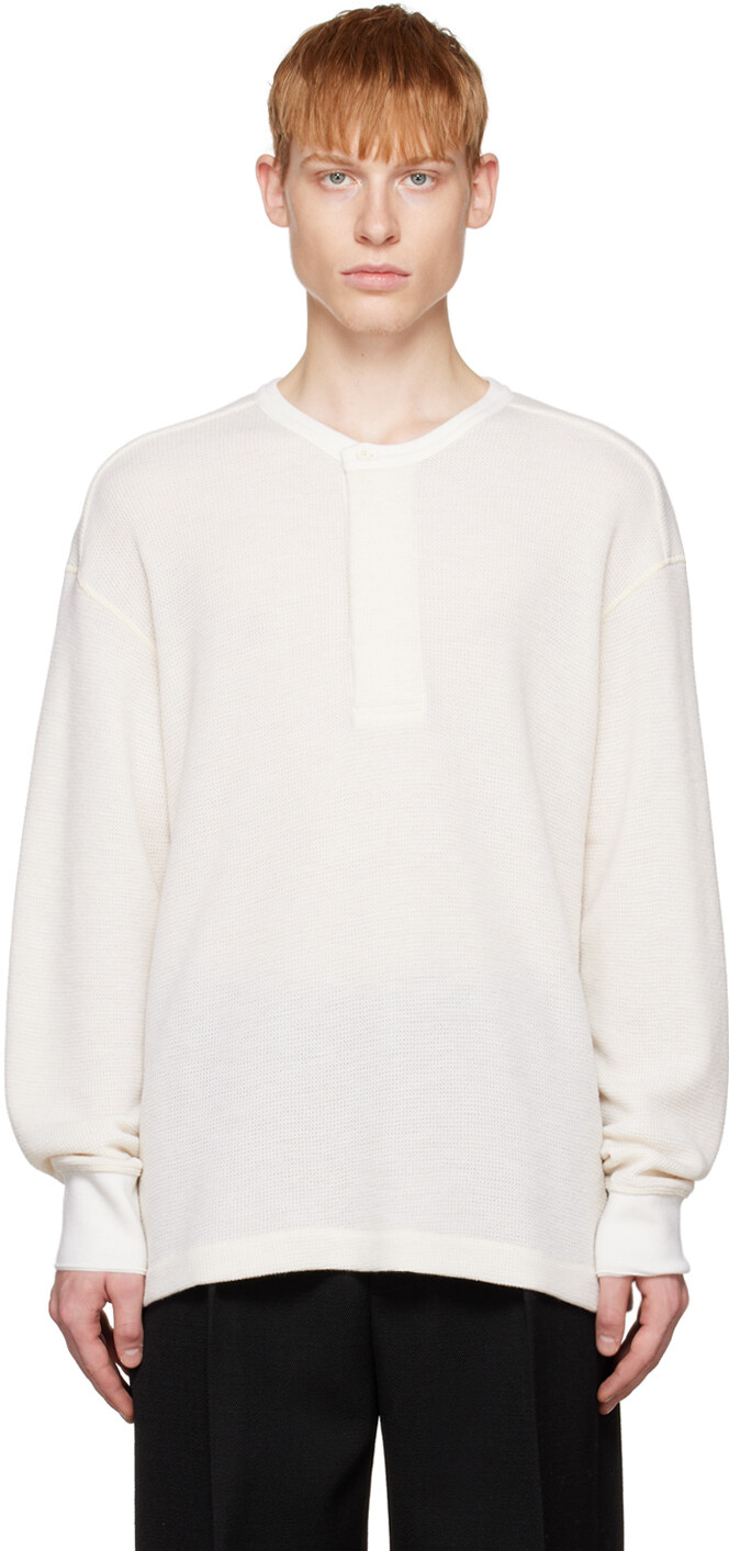 

Off-White Бокси Хенли ZEGNA, Оранжевый