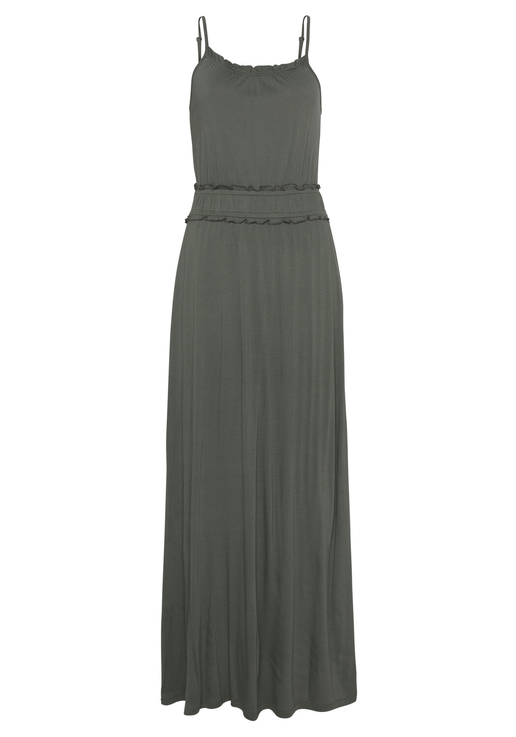 

Платье LASCANA Maxi, хаки