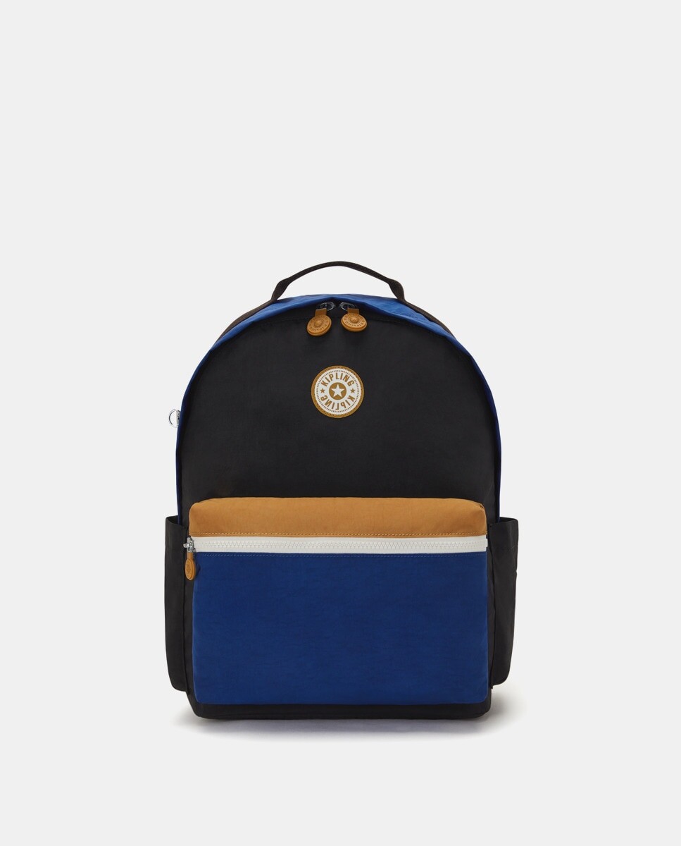 

Большой разноцветный рюкзак на молнии Kipling, мультиколор