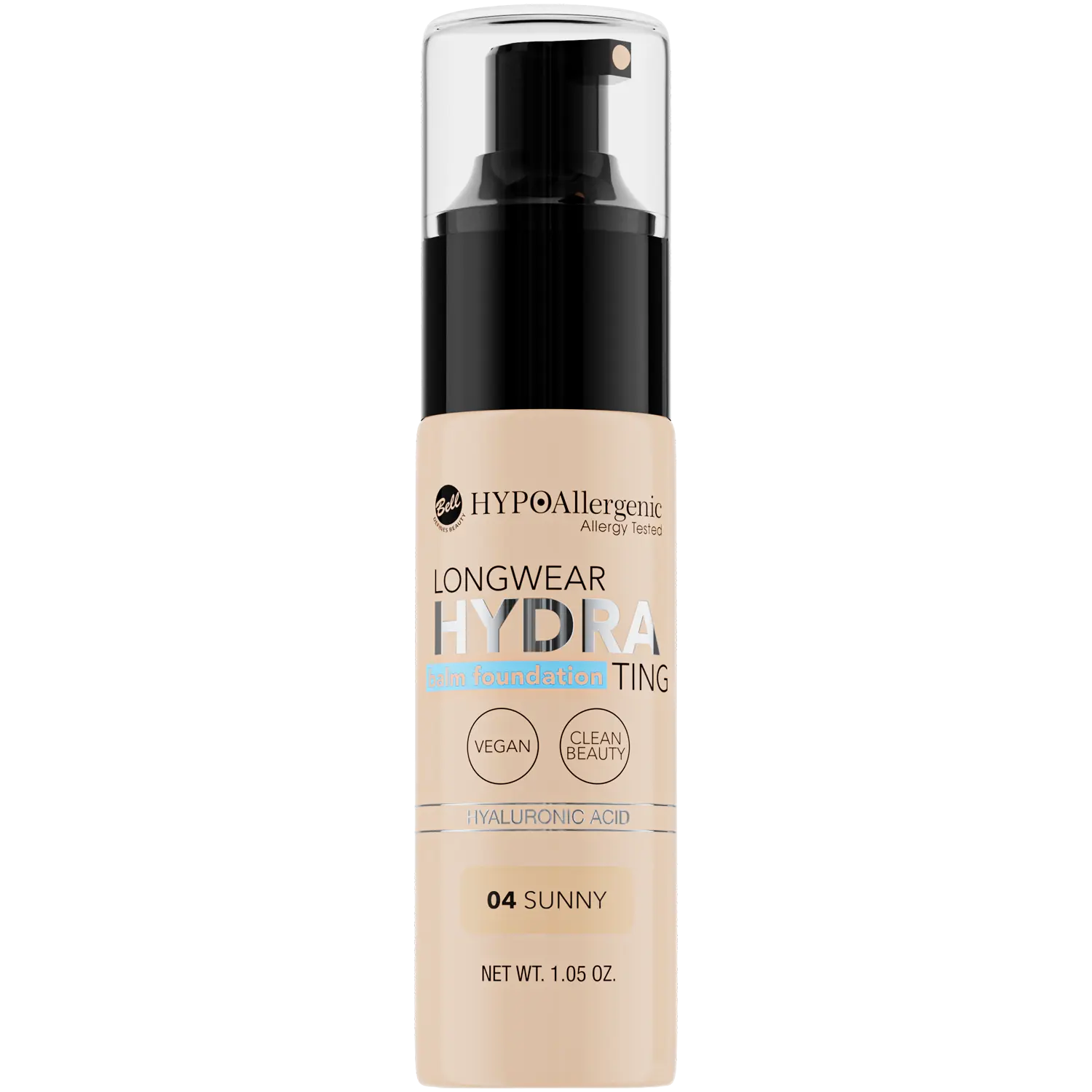 

Тональный крем для лица 04 Bell Hypoallergenic Longwear Hydrating, 30 гр
