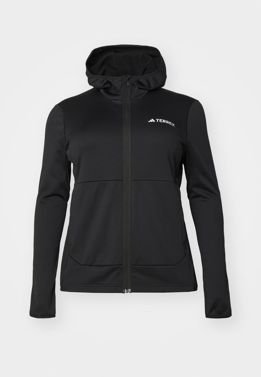 

Толстовка TERREX XPERIOR LIGHT HOODED JACKET PLUS SIZE Adidas Terrex, цвет black