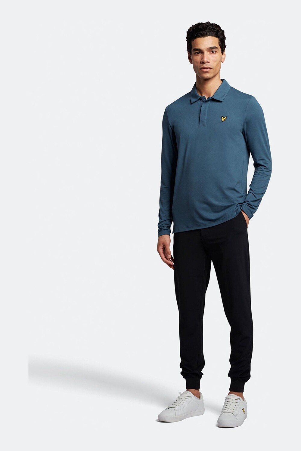 

Черные брюки Airlight Lyle & Scott, черный