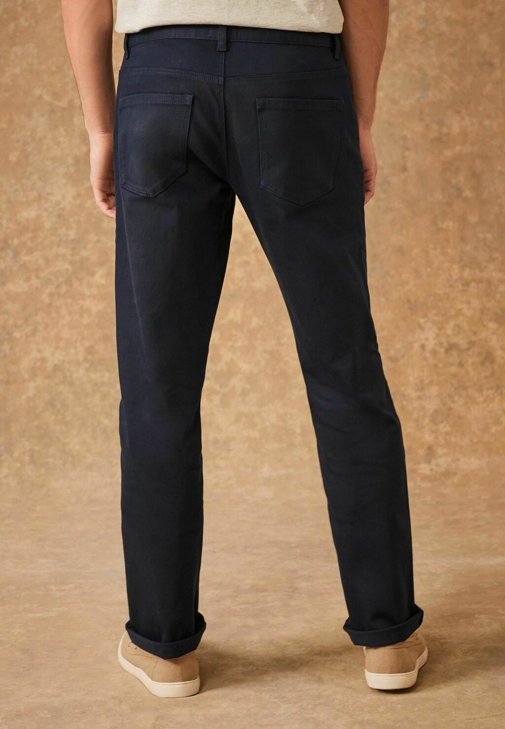 

Джинсы прямого кроя WITH STRETCH Next, цвет navy