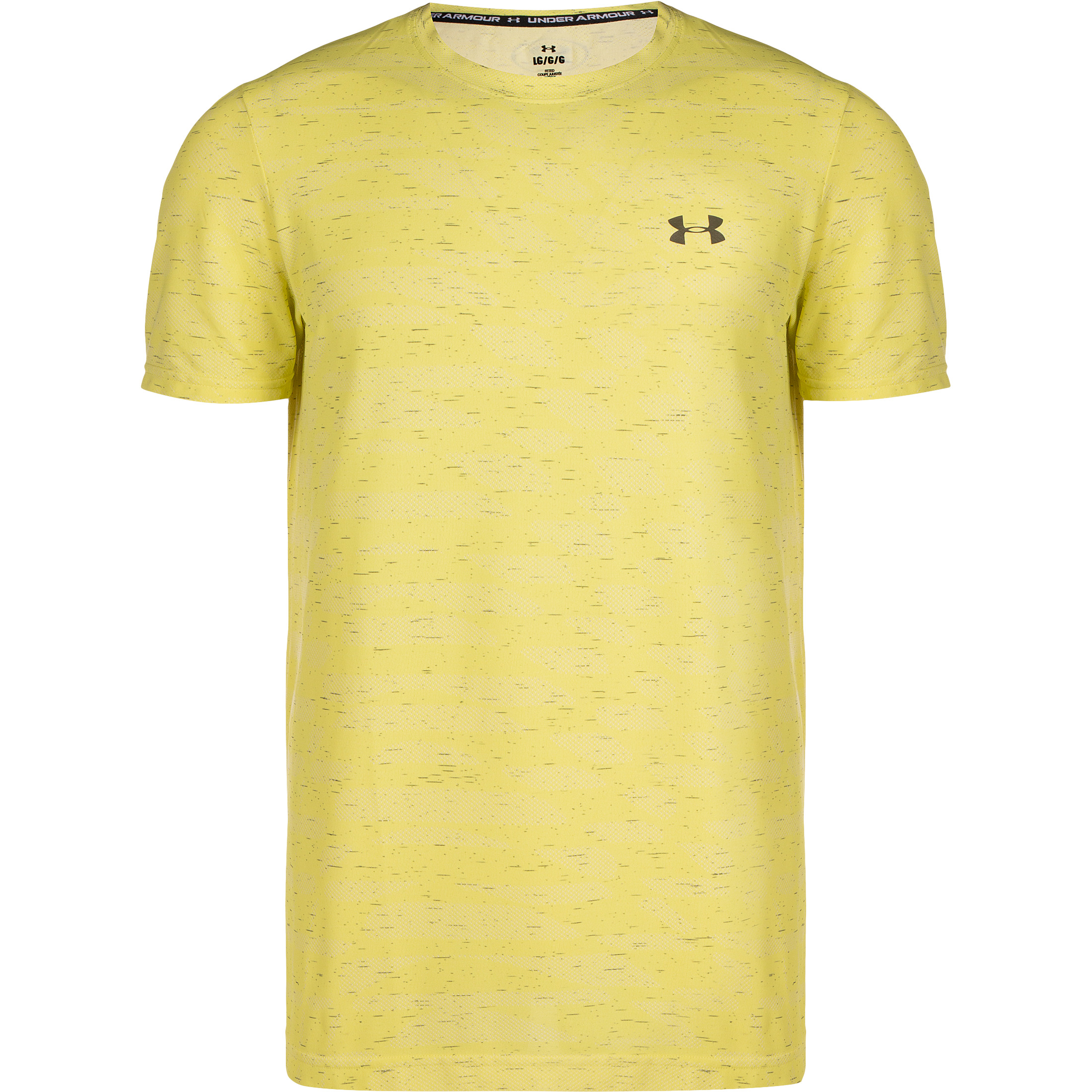 

Рубашка Under Armour Trainingsshirt Seamless Novelty, цвет neongrün/dunkelblau