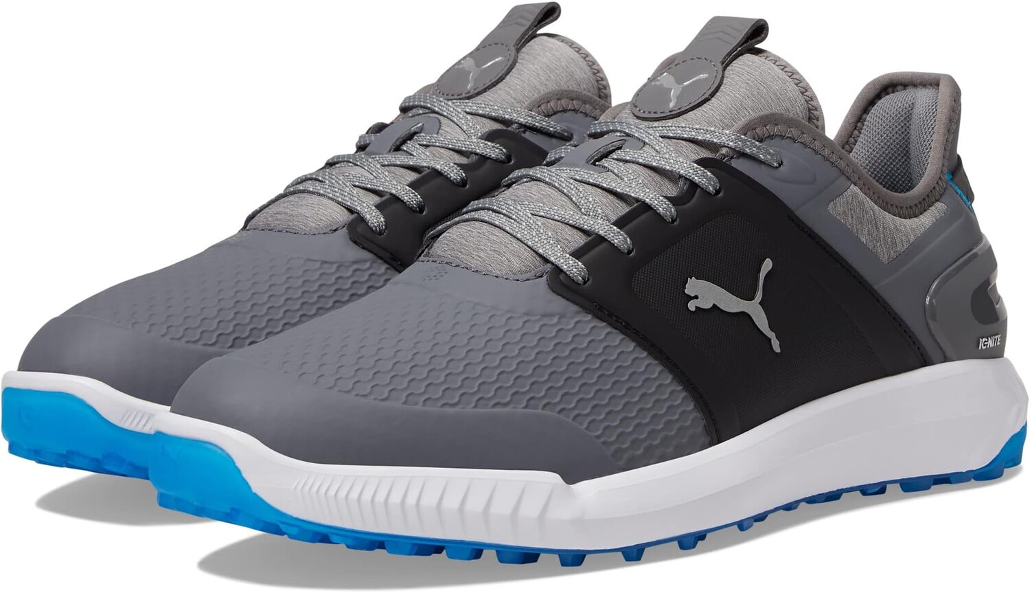 

Кроссовки PUMA Golf Ignite Elevate Golf Shoes, цвет Quiet Shade/PUMA Silver