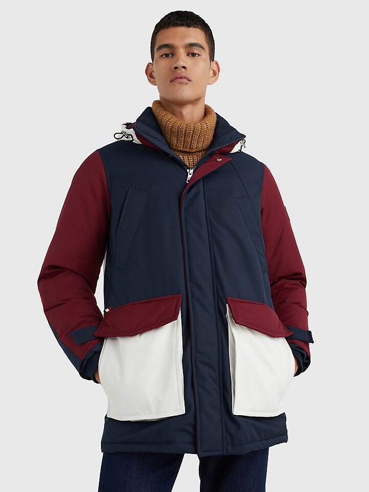 

Пуховая парка с капюшоном Tommy Hilfiger
