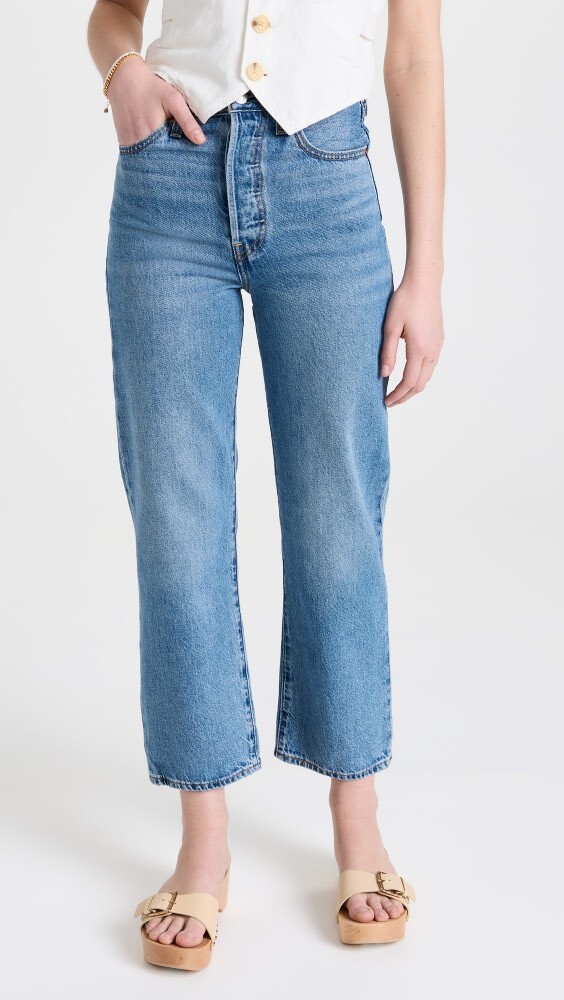 

Джинсы Levi's Ribcage Straight Ankle