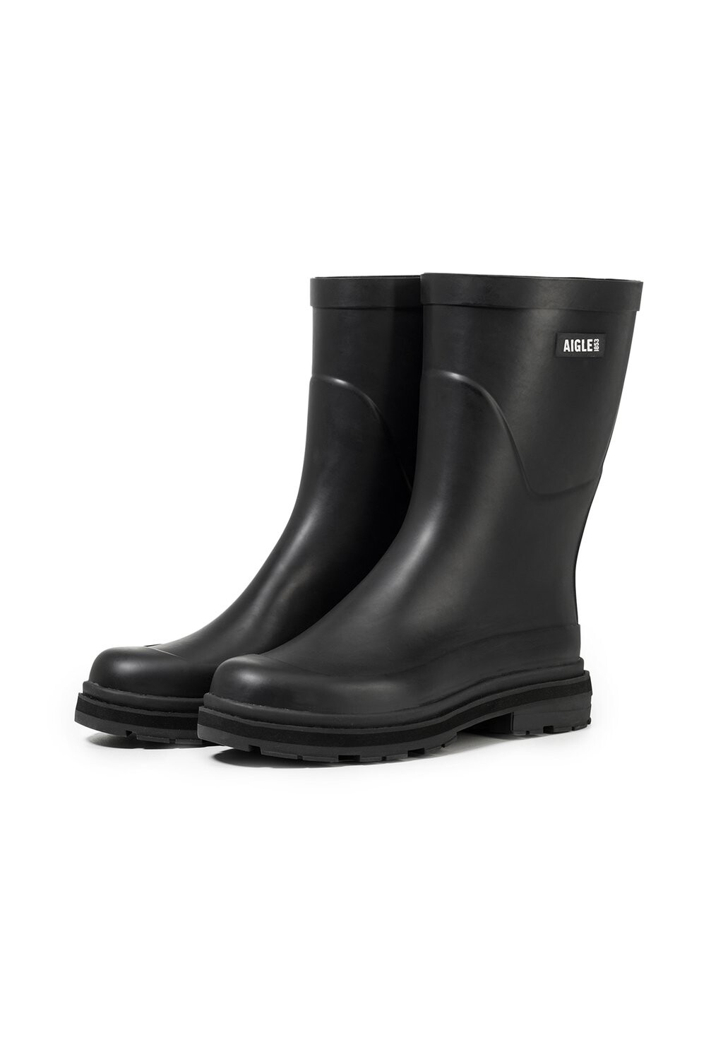 

Резиновые сапоги Mid Rain M Aigle, цвет noir