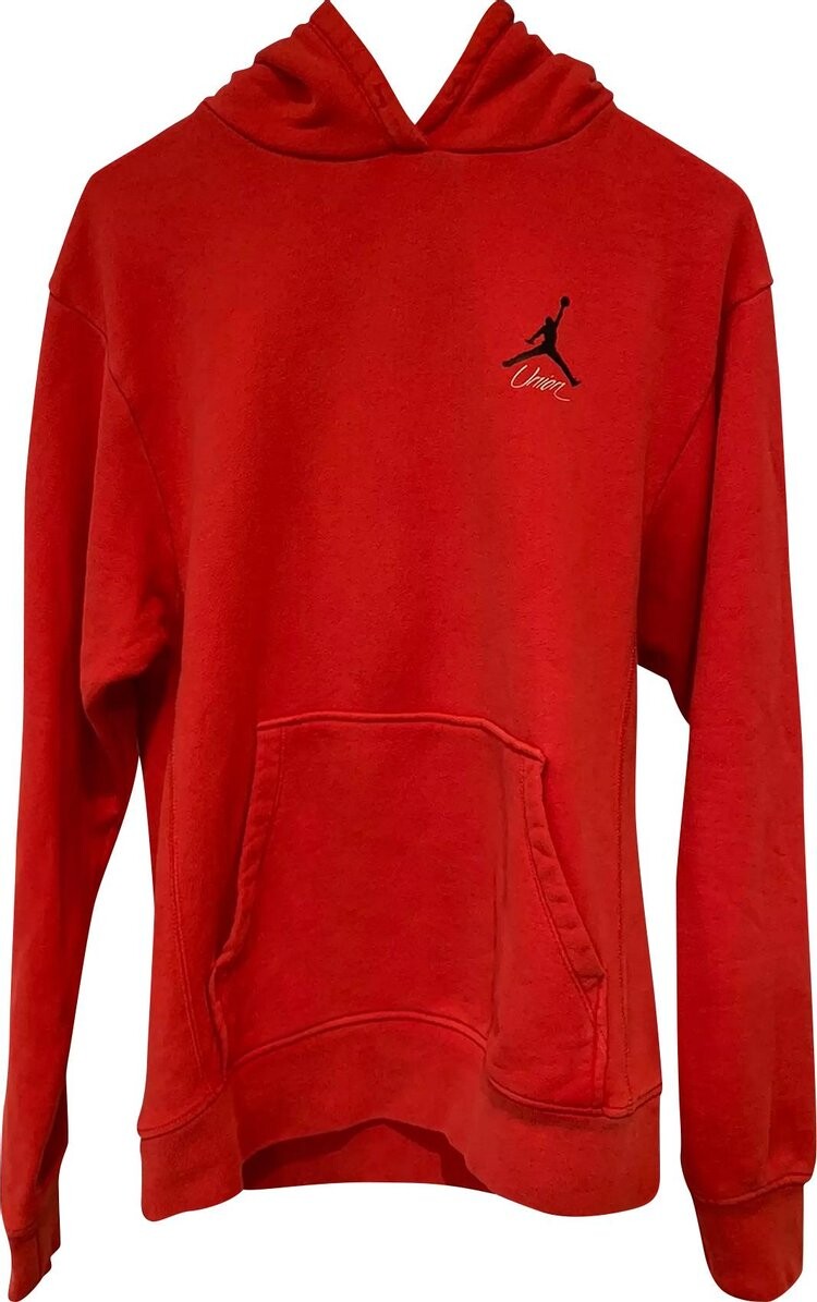 

Худи Air Jordan x Union NRG Vault AJ Flight Hoodie 'Red', красный