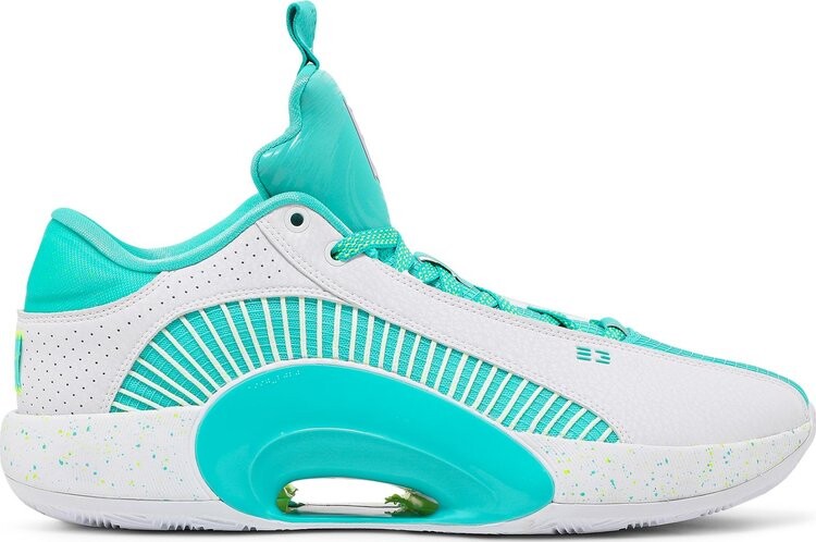 Кроссовки Guo Ailun x Air Jordan 35 Low PF Jade, зеленый