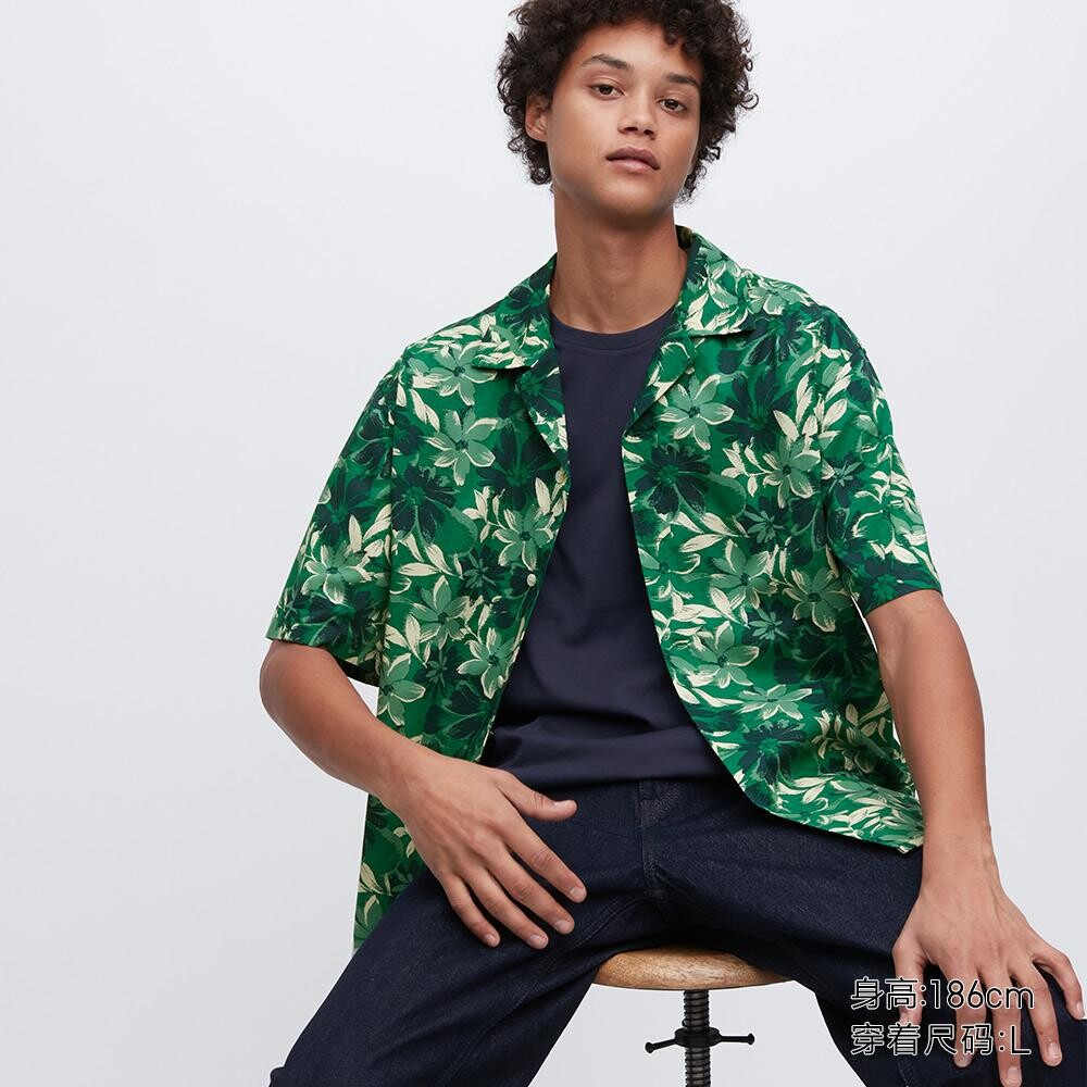 

Рубашка Uniqlo, бирюзовый